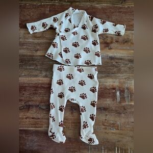 Spearmint Love Waffle Set (Size: 0-3M)